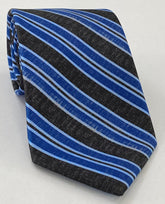 Modern Madder Print Stripe Silk Tie MMST-3